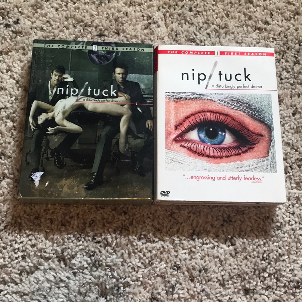 Nip/tuck season 1 and 3